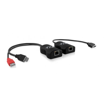 ADDER Extender DVI 50m receiver Ricevitore AV Nero (ALDV120R)