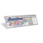 Logickeyboard LKB-PPROCC-CWMU-UK tastiera USB QWERTY Inglese Bianco (LKB-PPROCC-CWMU-UK)