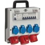 Brennenstuhl 1154890020 unità di distribuzione dell'energia (PDU) 7 presa(e) AC Nero, Blu, Grigio, Rosso (1154890020)