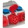 Brennenstuhl 1154890020 unità di distribuzione dell'energia (PDU) 7 presa(e) AC Nero, Blu, Grigio, Rosso (1154890020)