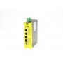 KTI Networks KGC-460-HP convertitore multimediale di rete Interno 1000 Mbit/s Metallico, Giallo (KGC-460-HP)