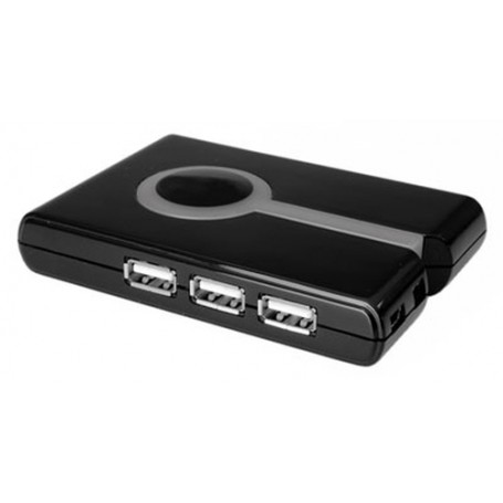 Value Multi Card Reader + 3-port Hub, USB2.0 lettore di schede Nero (19.99.3420)