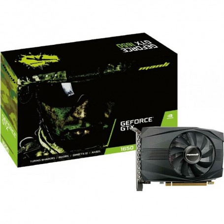 Manli GeForce GTX 1650 4GB GDDR6 (Non-LHR) N60016500M14340 (N58516500M14690) (N58516500M14690_PROMO)