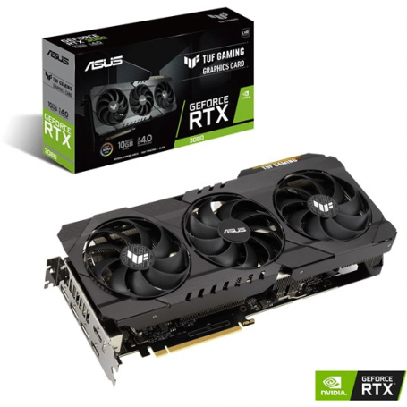 Asus GeForce RTX 3080 TUF Gaming 10GB GDDR6X V2 (LHR) 90YV0FB5-M0NM00 (90YV0FB5-M0NM00_PROMO)