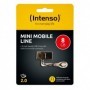 Intenso Mini Mobile Line unità flash USB 8 GB USB Type-A / Micro-USB 2.0 Antracite (3524460)