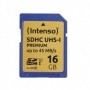 Intenso 3421470 memoria flash 16 GB SDHC UHS-I Classe 10 (3421470)