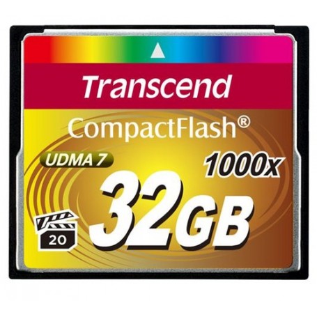 Transcend 1000x CompactFlash 32GB memoria flash MLC (TS32GCF1000)
