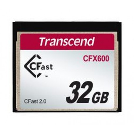 Transcend 32GB CFX600 CFast 2.0 memoria flash SATA MLC (TS32GCFX600)