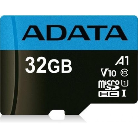 ADATA 32GB, microSDHC, Class 10 memoria flash UHS-I Classe 10 (AUSDH32GUICL10A1-RA1)