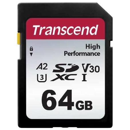 Transcend 330S memoria flash 64 GB SDXC NAND (TS64GSDC330S)