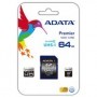 ADATA SDXC 64GB memoria flash UHS Classe 10 (ASDX64GUICL10-R)