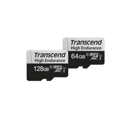 Transcend microSDXC 350V 64GB memoria flash NAND Classe 10 (TS64GUSD350V)