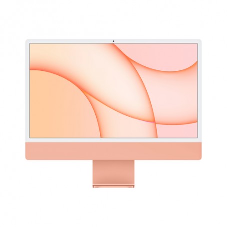Apple iMac 61 cm (24") 4480 x 2520 Pixel Apple M 8 GB 256 GB SSD PC All-in-one macOS Big Sur Wi-Fi 6 (802.11ax) Arancion (Z132)