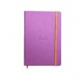 TACCUINO RIGIDO 9X14 VIOLA C/ELA (118630C)