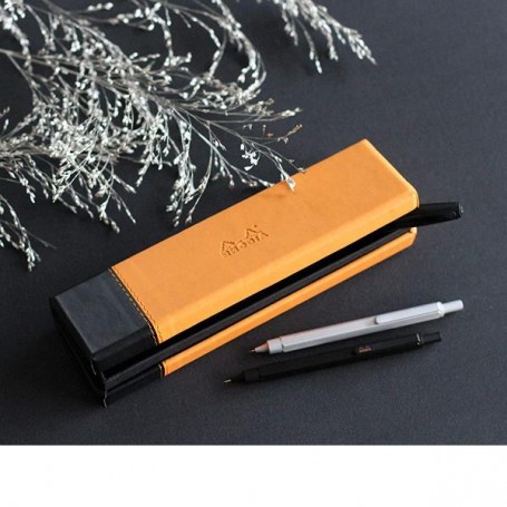 PORTAPENNE RETTANGOLARE ARA/NERO (118870C)