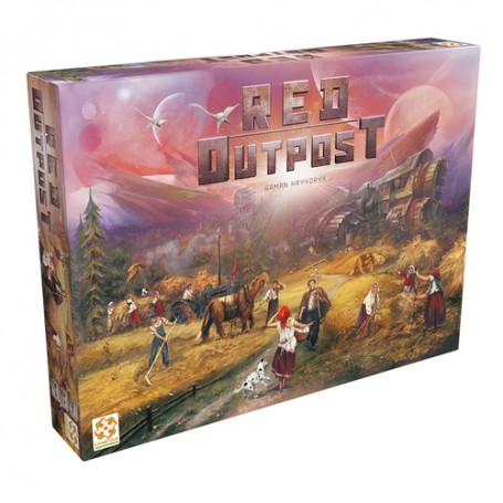 Asmodee Red Outpost Adulti e bambini Simulazione economica (LSBD0004)