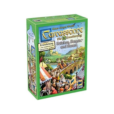 Asmodee Carcassonne Adulti e bambini Gioco da tavolo per famiglia (HIGD0107)