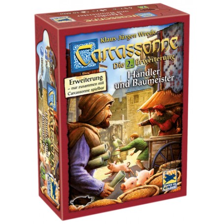 Asmodee Carcassonne Adulti e bambini Gioco da tavolo per famiglia (HIGD0102)