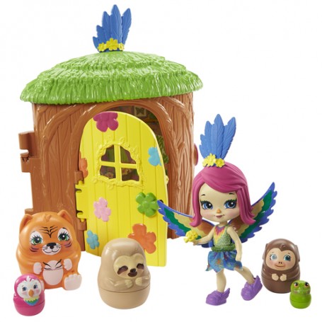 Enchantimals Peeki Parrot Tree Hut (GTM49)