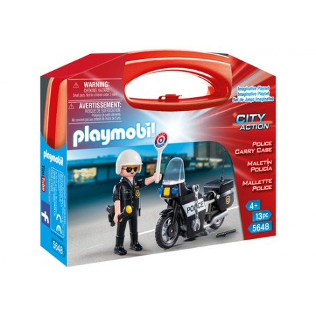 Playmobil City Action Police Carry Case (5648)