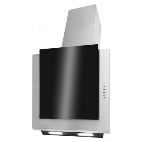 Amica KH 664 111 E Cappa aspirante a parete Nero, Acciaio inossidabile 632 m³/h A (KHF 664 111 E)