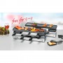 Rommelsbacher RC 1600 griglia per raclette 8 persona(e) 795 W Nero, Argento (RC 1600)