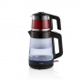 Arzum AR3101 teiera in vetro per la preparazione del tè 2 L 1900 W Nero (AR3101-CC)