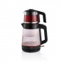 Arzum AR3101 teiera in vetro per la preparazione del tè 2 L 1900 W Nero (AR3101-CC)