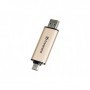 Transcend JetFlash 930C unità flash USB 256 GB USB Type-A / USB Type-C 3.2 Gen 1 (3.1 Gen 1) Oro (TS256GJF930C)