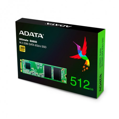 ADATA Ultimate SU650 M.2 512 GB Serial ATA III 3D NAND (ASU650NS38-512GT-C)