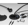 ICY BOX IB-HUB1430-CR USB 3.2 Gen 1 (3.1 Gen 1) Type-A 5000 Mbit/s Nero (60809)