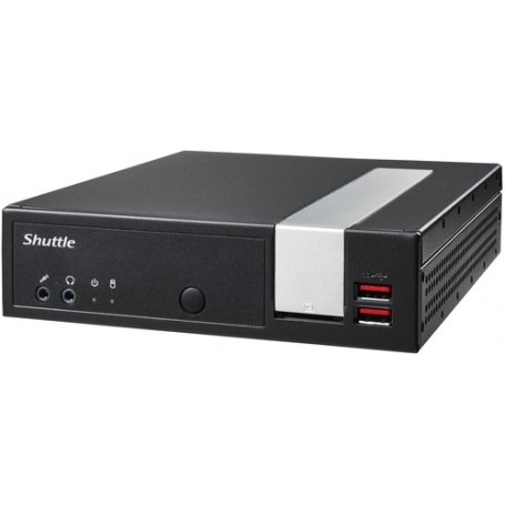 Shuttle XPC slim DL2000EP DDR4-SDRAM N4505 Slim PC Intel® Celeron® 4 GB 128 GB SSD Windows 11 Pro Mini PC Nero (PED-DL200EP1)