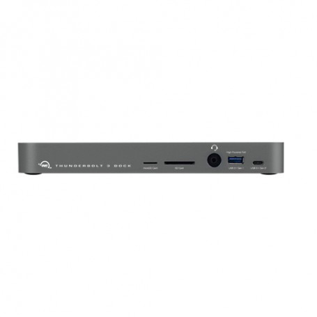 OWC OWCTB3DK14PSG replicatore di porte e docking station per notebook Cablato Thunderbolt 3 Grigio (OWCTB3DK14PSG)