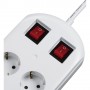 Hama 00137233 protezione da sovraccarico Bianco 10 presa(e) AC 230 V 2 m (137233)