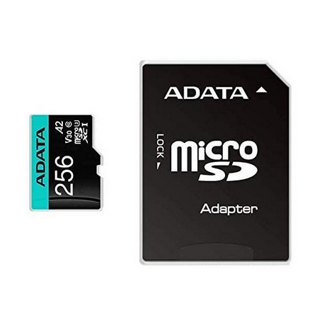 ADATA Premier Pro memoria flash 256 GB MicroSDXC UHS-I Classe 10 (AUSDX256GUI3V30SA2-RA1)