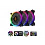 VENTOLA LIPS 120 RGB 3IN1 PWM BLK PACK 3 VENTOLE 120MM ARGB CONTROLLE (FN0718AG-GR23)