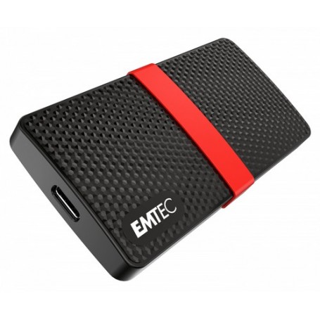 Emtec X200 1000 GB Nero, Rosso (ECSSD1TX200)