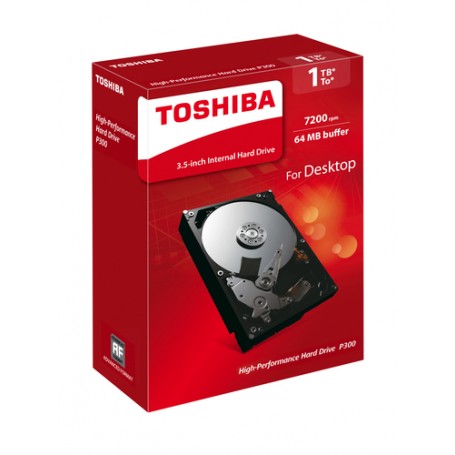 Toshiba P300 1TB 3.5" 1000 GB Serial ATA III (HDWD110EZSTA)