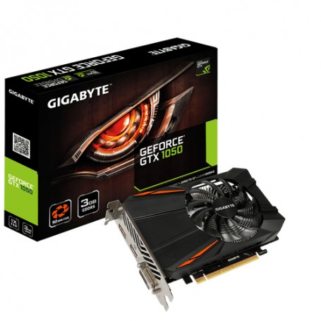 Gigabyte GV-N1050D5-3GD scheda video NVIDIA GeForce GTX 1050 3 GB GDDR5 (GV-N1050D5-3GD)