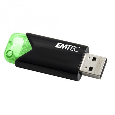 Emtec Click Easy unità flash USB 64 GB USB tipo A 3.2 Gen 1 (3.1 Gen 1) Nero, Verde (ECMMD64GB113)
