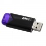 Emtec Click Easy unità flash USB 128 GB USB tipo A 3.2 Gen 1 (3.1 Gen 1) Nero, Viola (ECMMD128GB113)