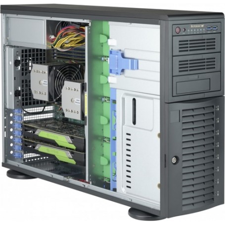 Supermicro CSE-743AC-1K26B-SQ computer case Full Tower Nero 1200 W (CSE-743AC-1K26B-SQ)