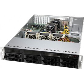 Supermicro CSE-LA25TQC-R609LP computer case Supporto Nero 600 W (CSE-LA25TQC-R609LP)