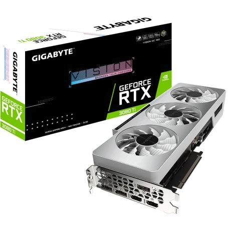 Gigabyte GeForce RTX 3080 Gaming OC 10GB GDDR6 rev. 2.0 (LHR) (GV-N308TVISION OC-12) (GV-N308TVISION OC-12_PROMO)
