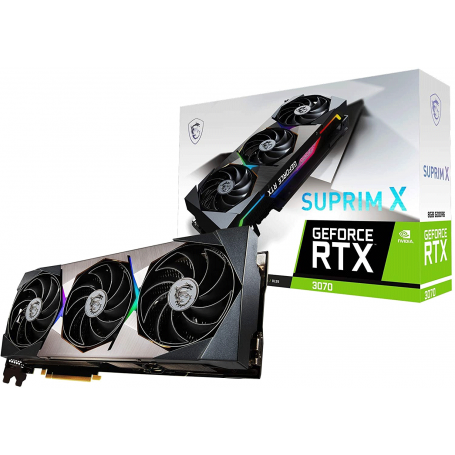 MSI GeForce RTX 3070 SUPRIM 8GB GDDR6 (LHR) (V390-402R) (V390-402R_PROMO)