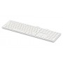 LMP KB-1243 tastiera USB QWERTZ Tedesco Bianco (17203)