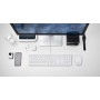 LMP KB-1243 tastiera USB QWERTZ Tedesco Bianco (17203)