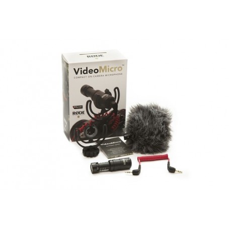 RØDE VideoMicro Nero Microfono per fotocamera digitale (400.700.005)