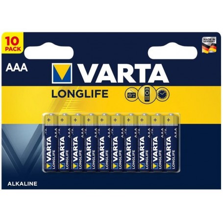 Varta Longlife AAA Batteria monouso Mini Stilo AAA Alcalino (4103101461)