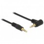 DeLOCK 5m 3.5mm M/M cavo audio Nero (83760)